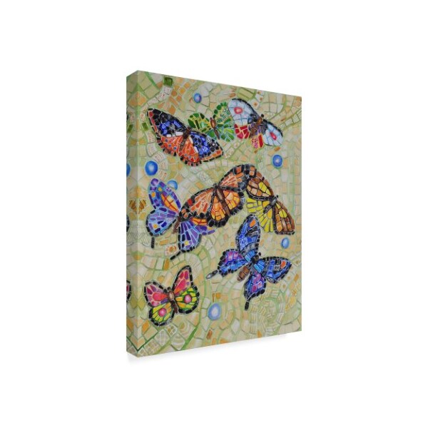 Charlsie Kelly 'Butterfly Dance' Canvas Art,24x32
